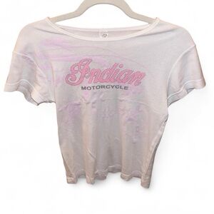 Indian Motorcycle Women's White Tee